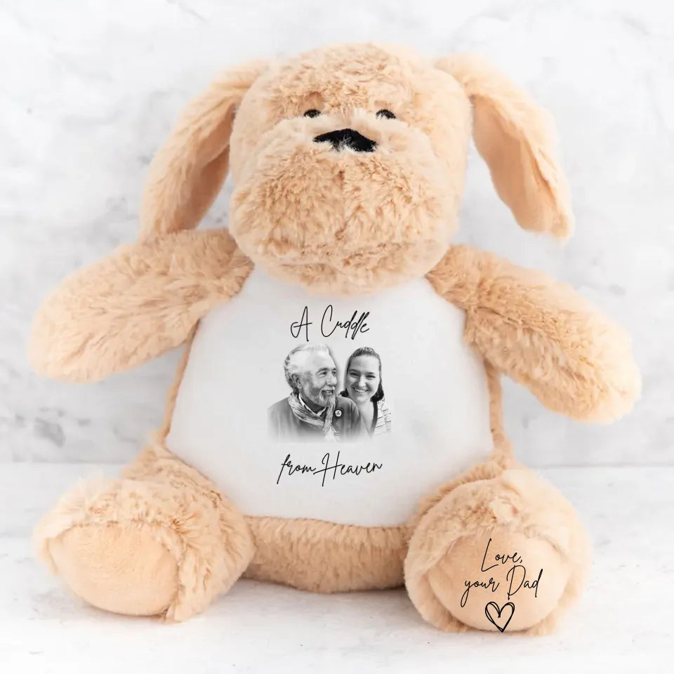 Personalised Cuddle Bear | A Heavenly Hug