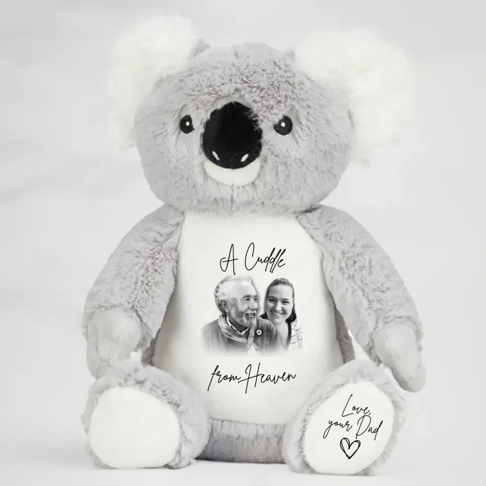 Personalised Cuddle Bear | A Heavenly Hug