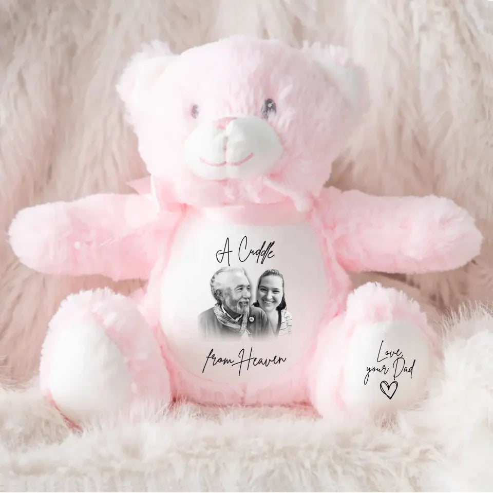 Personalised Cuddle Bear | A Heavenly Hug