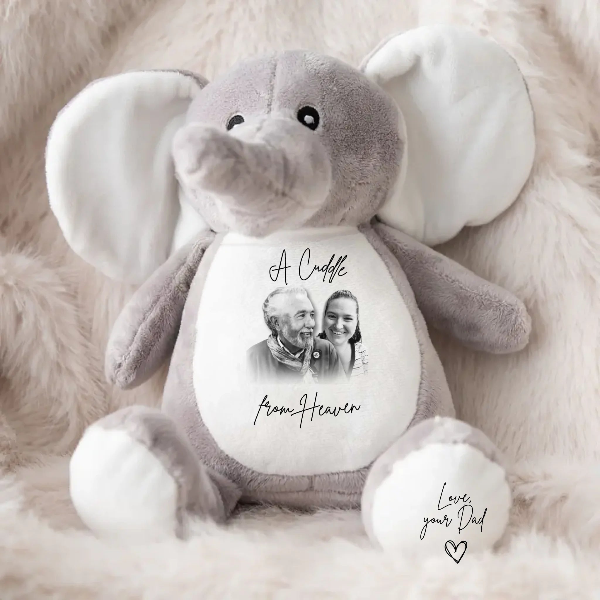 Personalised Memorial Bear | A Heavenly Hug