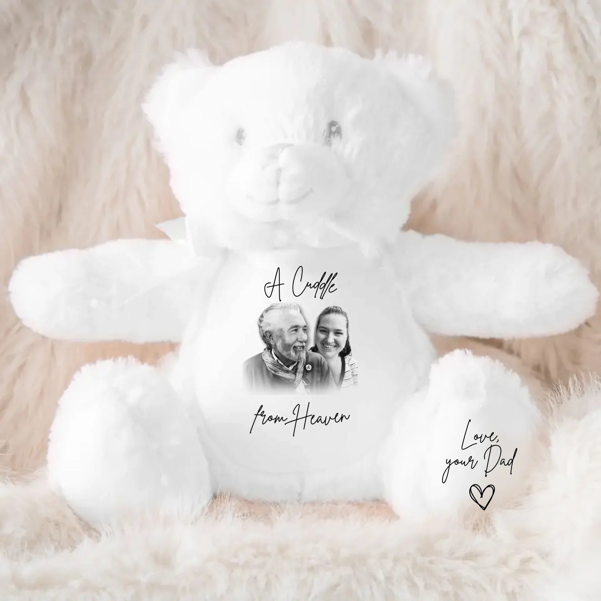 Personalised Memorial Bear | A Heavenly Hug